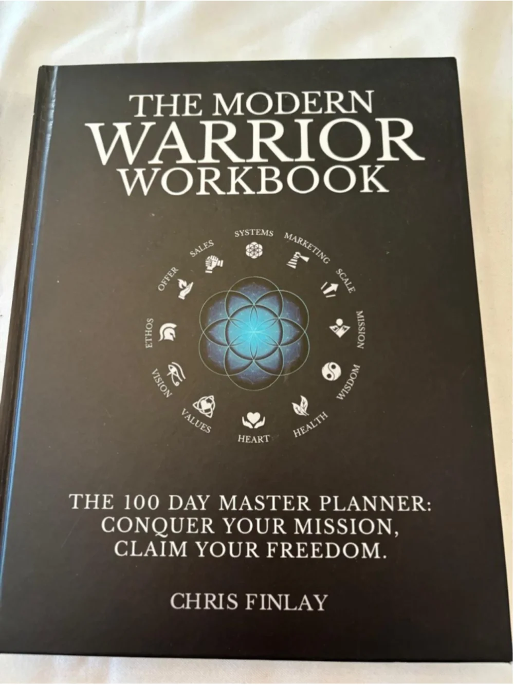 Chris Finlay The Modern Warrior Workbook Planner One Size Black #E98